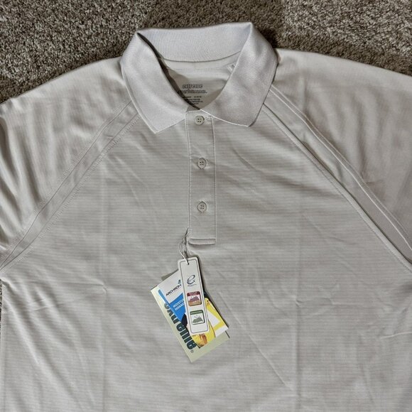Extreme ePerformance Polo Shirt Mens Medium Frost Wicking Antimicrobial 85093 - Picture 2 of 9